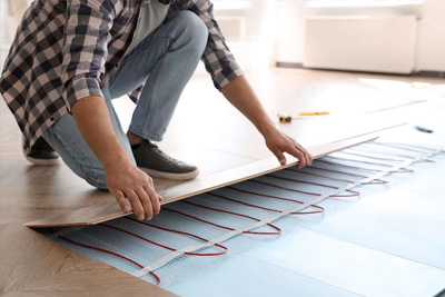 Electric underfloor heating