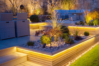 Garden and outdoor LED lighting